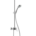 Árengedmény Hansgrohe Croma 100 1jet Showerpipe zuhanyrendszer egykaros csapteleppel 27154 000 (27154000)Hansgrohe