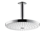Hansgrohe Raindance Select S 240 2jet fehér/króm fejzuhany 100 mennyezeti csatlakozóval EcoSmart 9 l/perc 26469 400 (26469400)Hansgrohe Utolsó esély