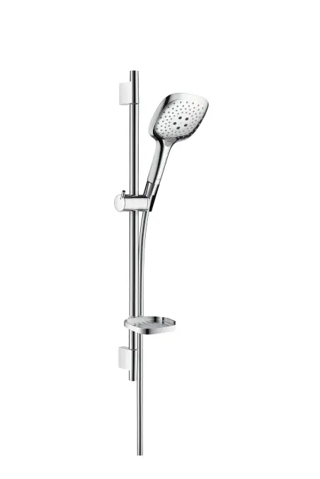 Hansgrohe Raindance Select E 150 3jet / Unica’S Puro fehér/króm zuhanyszett 0.65 m 27856 400 (27856400)Hansgrohe Olcsó