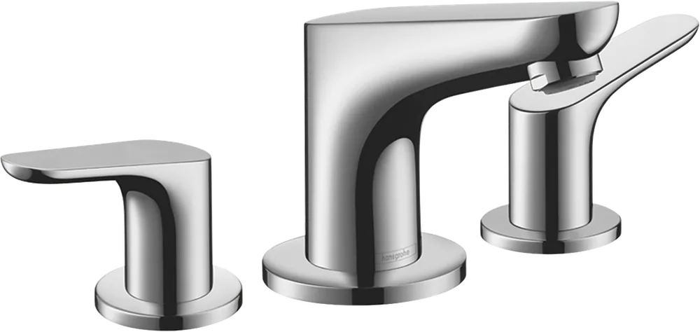 Hansgrohe Focus 3-lyukú mosdócsaptelep 100 automata lefolyó-garnitúrával 31937 000 (31937000)Hansgrohe Outlet