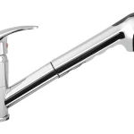 Prémium Aqualine KASIOPEA Mosogató csaptelep, kihúzható zuhannyal, ECO-STOP (1107-70)Aqualine