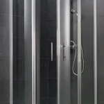 HSK Style 80x80-as negyedköríves zuhanykabin (Átlátszó, króm)HSK Biztonságos fizetés