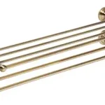 Prémium Bemeta Retro dupla törölközőtartó polc bronz színű 144102257Bemeta
