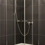 H2O Projecta 80x80 szögletes zuhanykabin tálcával (80x80x193,5 cm, króm, Fabrik, #slim)H2O Outlet