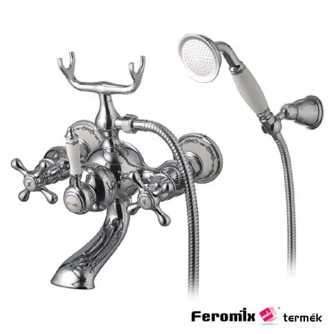 Vedd meg most Feromix Firenze kád csaptelep zuhanyszettel F-200.1Coway