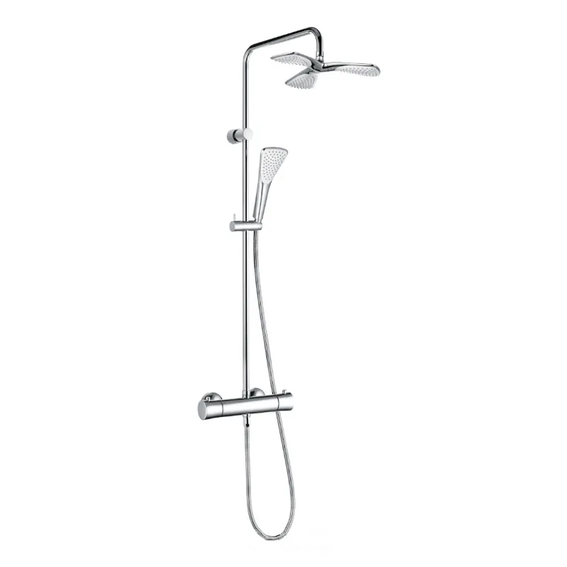 Népszerű KLUDI FIZZ THERMOSTAT DUAL SHOWER SYSTEM 6709505-00Kludi