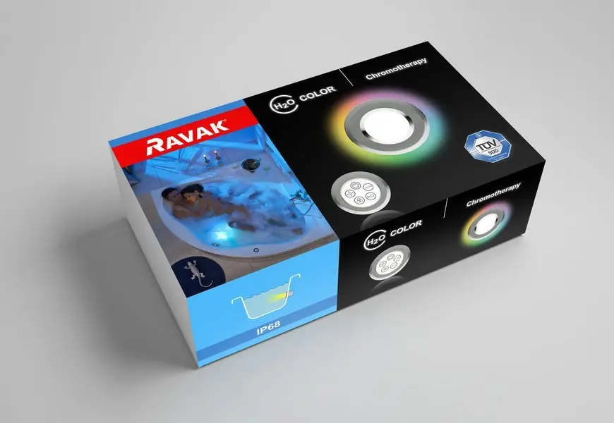 Biztonságos vásárlás Ravak H2O Color - színterápia XRA000A0001Sapho