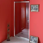 Alacsony ár Sapho SIGMA nyíló zuhanyajtó beépítési mérete 90-104 cm (SG1223)Sapho