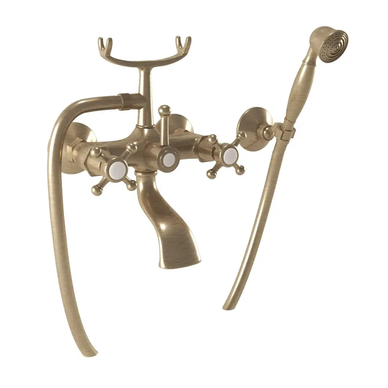 Alacsony ár Bugnatese Lady 902BR Kádcsaptelep zuhanyszettel BR / BRONZBugnatese
