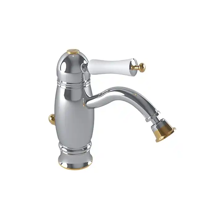 Azonnali szállítás Bugnatese Oxford 6325CRDO Alacsony bidet csaptelep leeresztővel CRDO / KRÓMARANYBugnatese