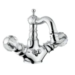 Utolsó esély Bugnatese Arcadia 8344KCR Bidet csaptelep leeresztővel swarovski fogantyúval CR / KRÓMBugnatese