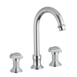 Bugnatese Olympia 8412KCR Álló 3 üléses mosdó csaptelep swarovski fogantyúval CR / KRÓMBugnatese Expressz szállítás