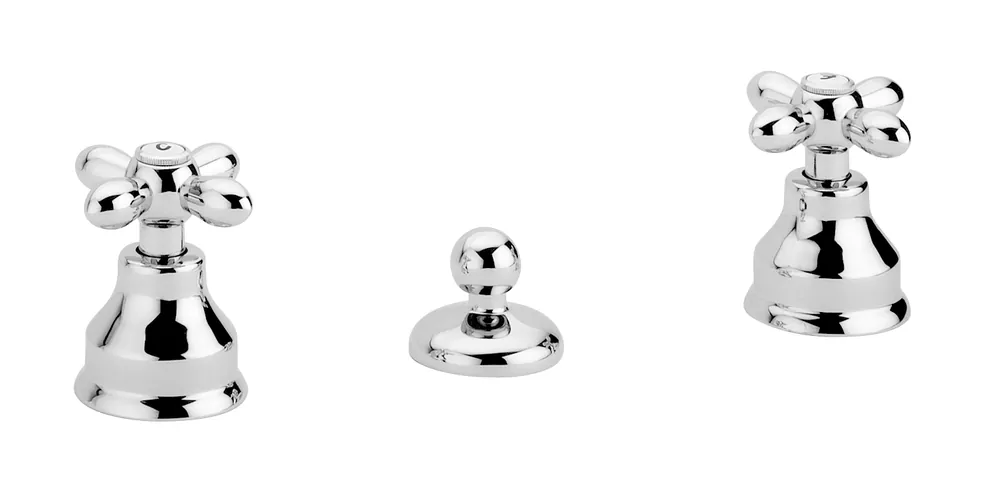 Bugnatese Princeton Plus 8022CR Álló 3 üléses bidet csaptelep kifolyó nélkül CR / KRÓMBugnatese Szuper akció