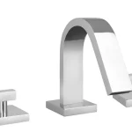 Újdonság Bugnatese Syntesi 7922CR Álló 3 üléses bidet csaptelep CR / KRÓMBugnatese