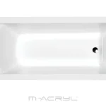 M-Acryl Fresh 170x75 egyenes kád kádlábbal (12122)M-Acryl Kedvezményes ár