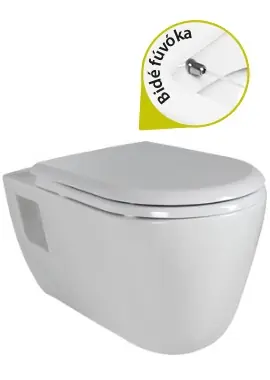 Creavit TEKKO - WC + BIDÉ 2in1 - TP328 falra szerelhető WC bidévelCreavit Rendeld meg most