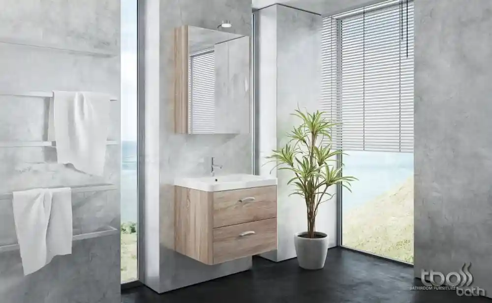 Tboss Torino 65 fürdőszobabútor komplett szett (pezsgőfa, 60 cm-es, #sima tükörrel)Tboss Olcsóbb
