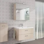 Csak ma Tboss Torino 85 fürdőszobabútor komplett szett (mokka, #pipere tükörrel)Tboss