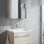 Azonnali szállítás Tboss Modena 60 fürdőszobabútor komplett szett (sonoma, #sima tükörrel)Tboss