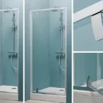 Expressz szállítás Kolpa-San Q-Line TVO/S 90 zuhanyajtó Silver chinchilla üveggelKolpa-San