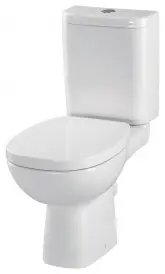 Azonnal elérhető Cersanit Facile monoblokk wc univerzális kifolyású (hátsó) + wc tartály, lecsapódásmentes tetővel K30-008Cersanit