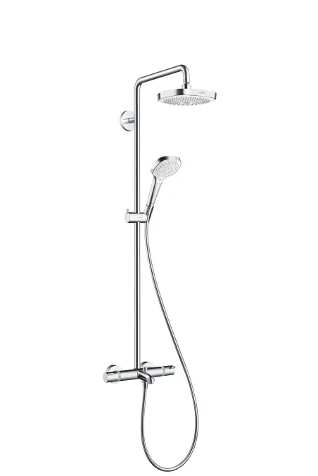 Hansgrohe Croma Select E 180 2jet showerpipe kádhoz fehér/króm 27352 400 (27352400)Hansgrohe Biztonságos vásárlás