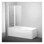 Ravak 10CVS2 100 cm balos kádparaván Transparent üveggel, fehér 7QLA0103Z1Ravak Biztonságos vásárlás