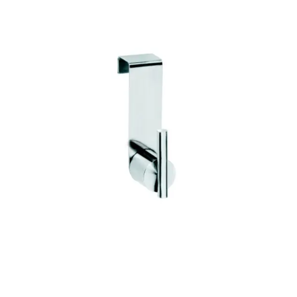 Szezonális akció Sapho OMEGA ECONOMY Fogas, ajtóra 7x4x2 cm, króm (104106152) XR207Sapho