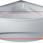Hopa Siena Sarokkád előlap akril, 135x56 cmHopa Biztonságos fizetés