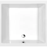 Sapho POLYSAN DEEP 100x90 cm szögletes mély zuhanytálca, fehér 72340Polysan Árengedmény
