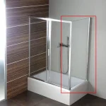 Kihagyhatatlan ajánlat Polysan DEEP oldalfal 90x150 cm, transzparent (MD3315)Polysan