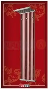 Ne maradj le Radeco MONSUN COLOR design fűrdőszobai csőradiátor (850 W, 1685x450 mm)Radeco