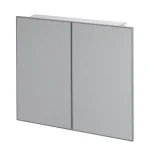 Sapho Greta 75x70x12 cm tükrösszekrény világítás nélkül, két ajtó, (55114)Sapho Expressz kézbesítés