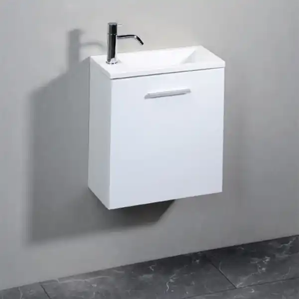 Bestseller Sapho LATUS 45x50x23 cm mosdótartó szekrény, mosdó nélkül, fehér (55541)Sapho