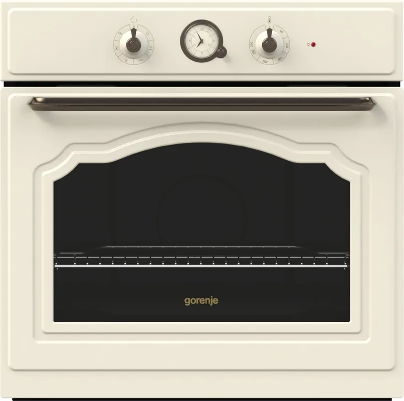 Alacsony ár Gorenje Classico beépíthető elektromos sütő, elefántcsont szín BO73CLIGorenje