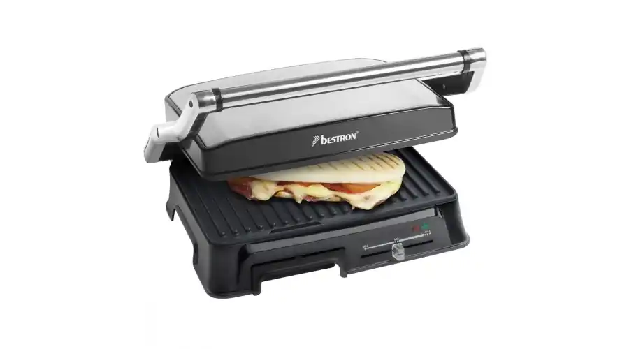 Legjobb ár Bestron Panini grillsütő 2000 W-os ASW118Bestron
