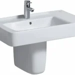 Keramag Renova Nr. 1 Plan aszimetrikus mosdó jobb oldali rakodóperem (75x48 cm, 122180000)Keramag Alacsony ár