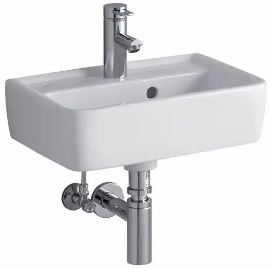 Ne maradj le Keramag Renova Nr. 1 Plan kézmosó csaplyukkal (45x32 cm, 272145000)Keramag