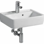 Vedd meg most Keramag Renova Nr. 1 Plan kézmosó csaplyukkal keratect felülettel (50x38 cm, 272150600)Keramag