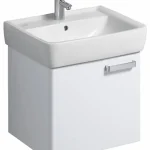 Keramag Renova Nr. 1 Plan mosdószekrény magasfényű fehér (53x46,3x44,5 cm, 879050000)Keramag Kedvezményes ár