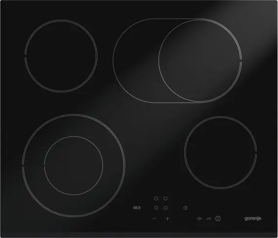 Gorenje beépíthető üvegkerámia főzőlap fekete ECT620CSCGorenje Kiárusítás