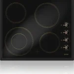 Gyors kiszállítás Gorenje IL Classico beépíthető üvegkerámia elektromos főzőlap fekete ECK63CLBGorenje