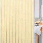 Kedvezmény Aqualine 180x200 cm PVC zuhanyfüggöny, bézs 0201004 BEAqualine