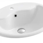 Különleges ajánlat Aqualine 57x47x18,5 cm, beépíthető kerámia mosdó (57471)Aqualine
