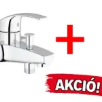 Utolsó esély GROHE Eurosmart egykaros kádcsaptelep 33300002 + Grohe Grohclean 500 ml tisztítószer (33300002A)Grohe