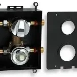 Ne maradj le Novaservis Falba építhető termosztátos csaptelep 2 utas váltószeleppel, beépítődobozzal BOX050R,0Novaservis