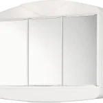 Olcsóbb Aqualine ARCADE tükrös fürdőszoba szekrény, 58x50x15 cm (411342)Aqualine