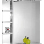 Szuper akció Aqualine KORIN tükör világítással, polccal 52x70x15cm (57355)Aqualine