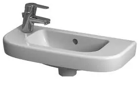 Biztonságos fizetés Jika Olymp Deep 50x23 cm kézmosó, bal oldali csaplyukkal H8156150001051 (K)Jika