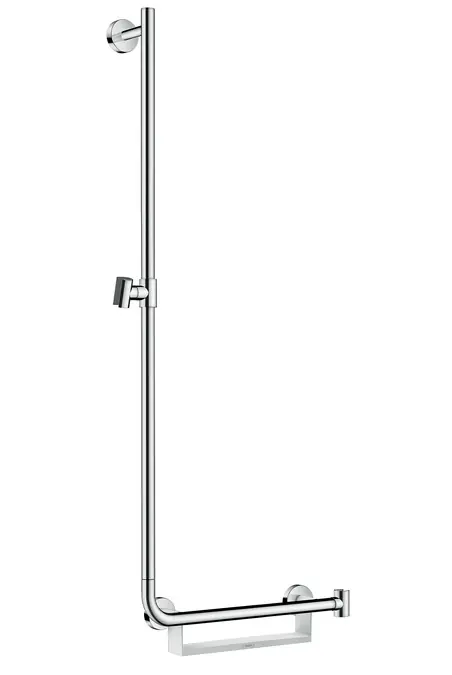 Végkiárusítás Hansgrohe Unica Comfort zuhanyrúd 1,10m króm/fehér 26403 400 (26403400)Hansgrohe